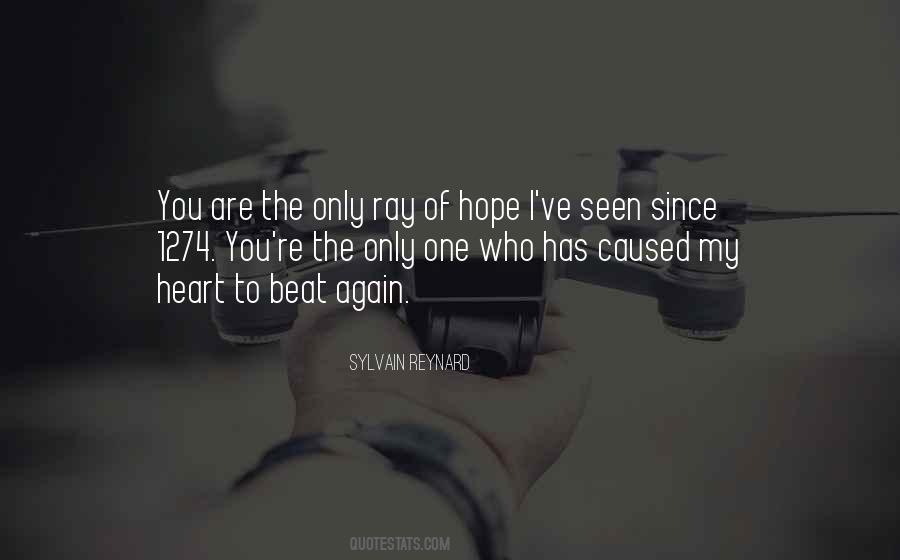 You Are My Only Hope Quotes #853544