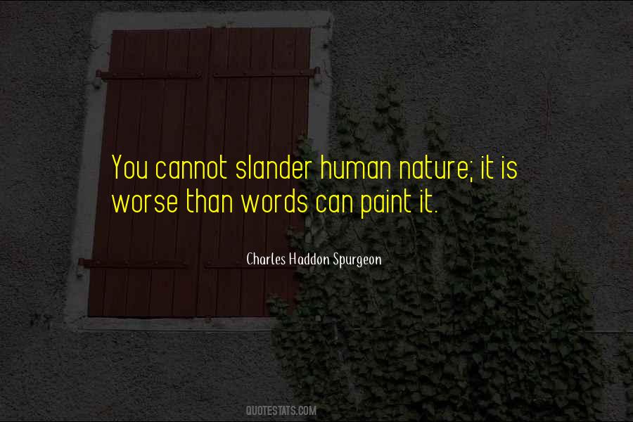Quotes About Slander #277710