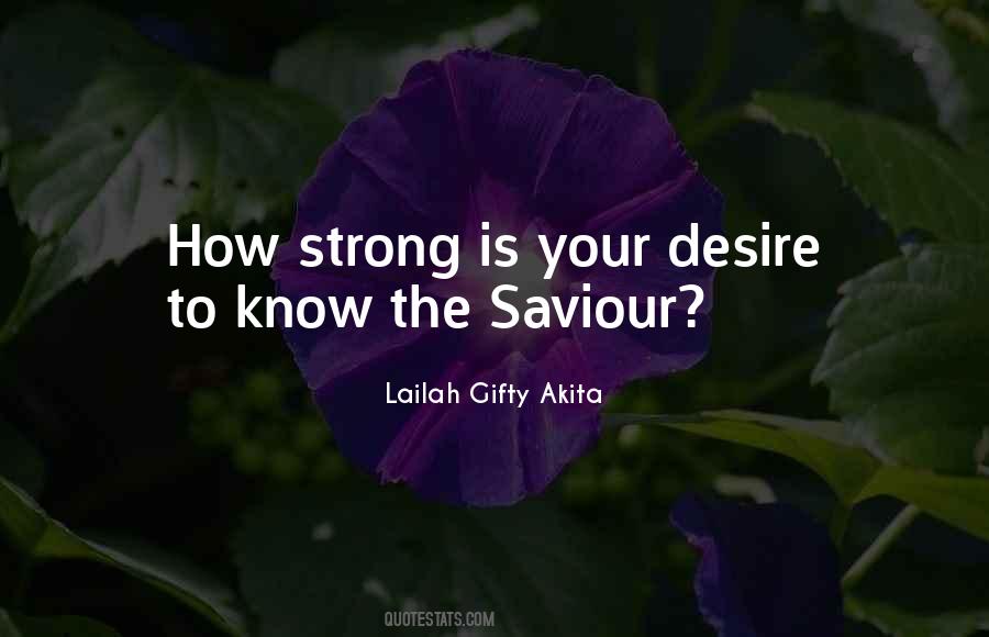 You Are My Saviour Quotes #114738
