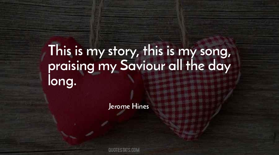 You Are My Saviour Quotes #228106