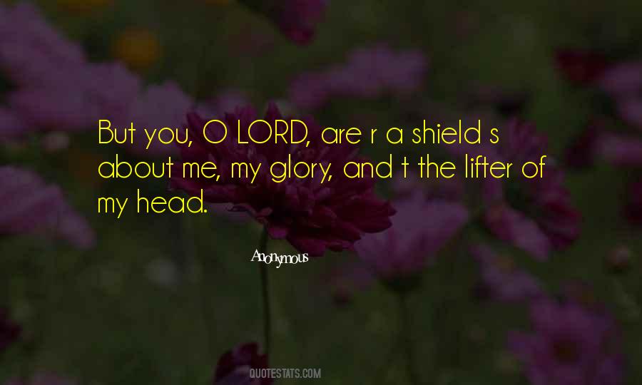 You Are My Shield Quotes #152124