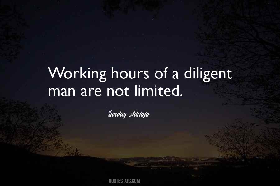 Quotes About Working Hours #348612