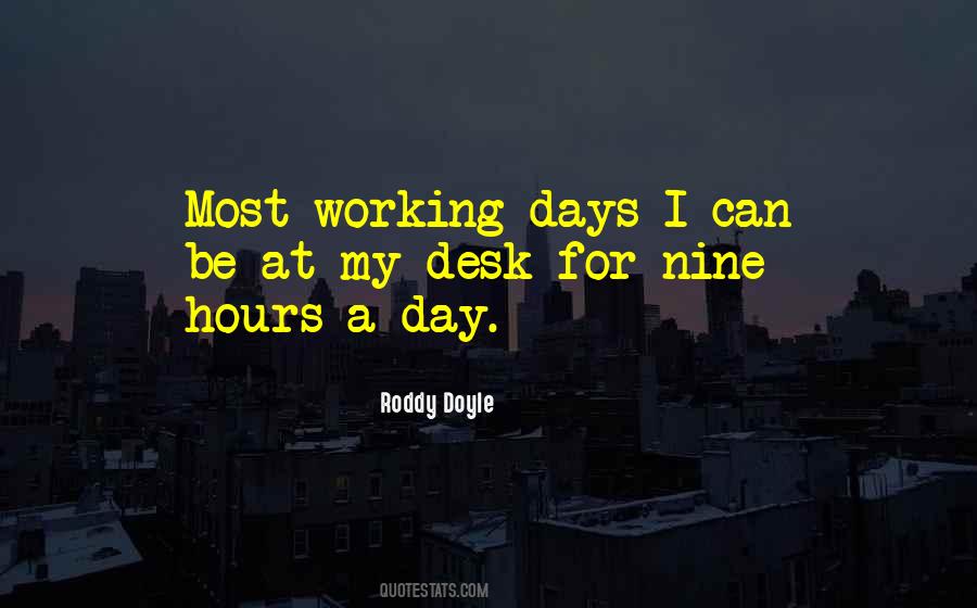 Quotes About Working Hours #456729