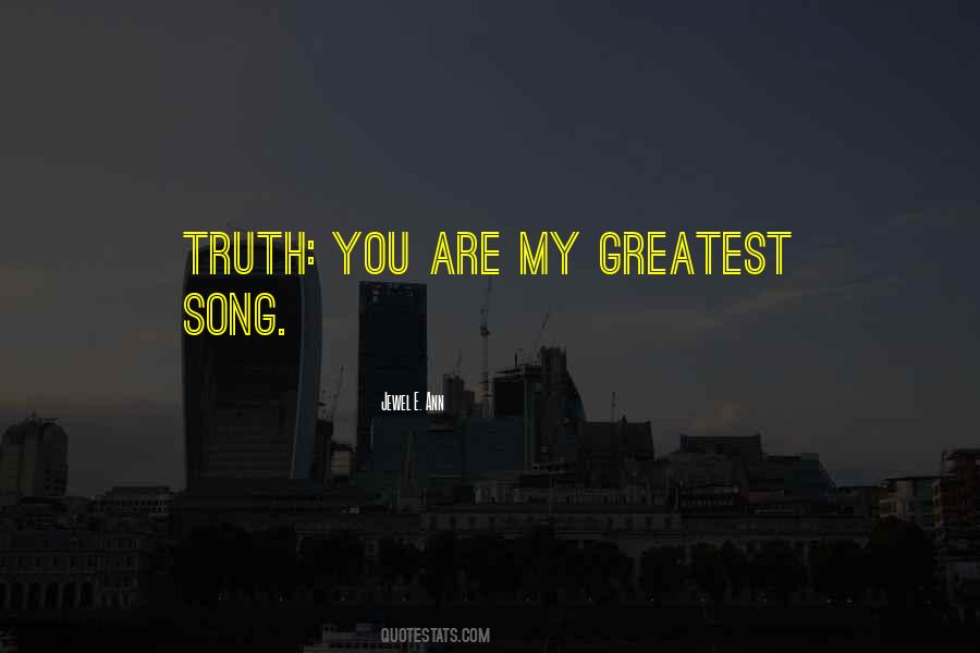 You Are My Song Quotes #231885