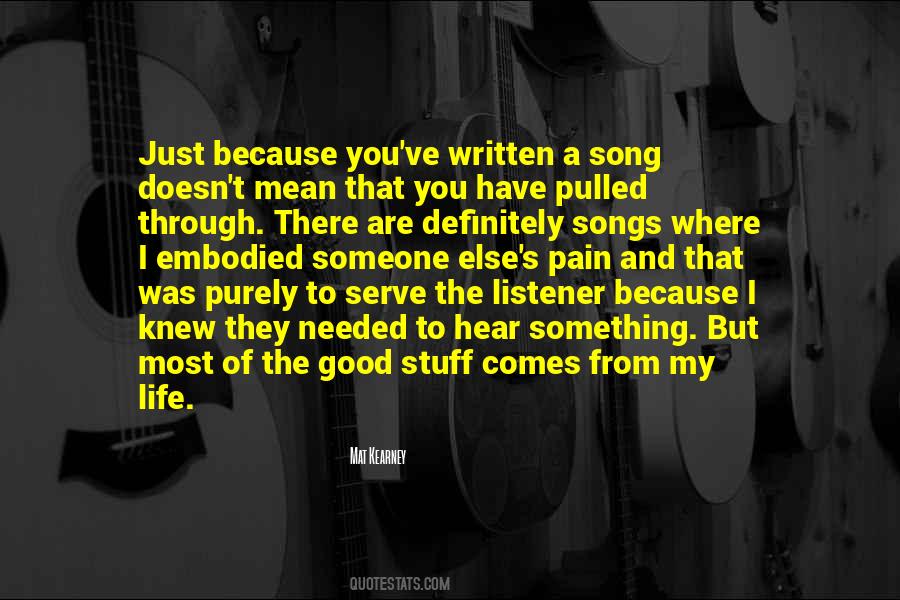 You Are My Song Quotes #758899
