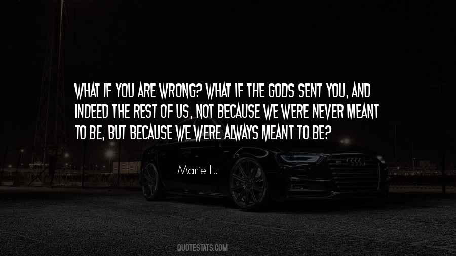 You Are Never Wrong Quotes #1397178