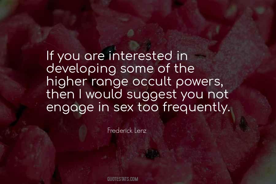 You Are Not Interested Quotes #288653 You Are Not Interested Quotes #288653