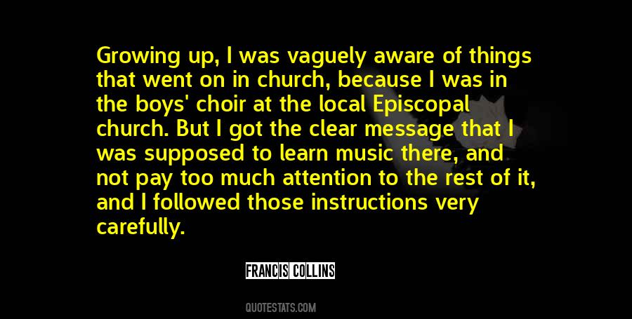 Quotes About Church Choir #1374479