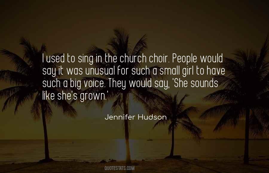 Quotes About Church Choir #1480186