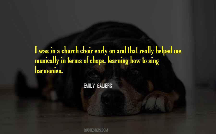 Quotes About Church Choir #181187