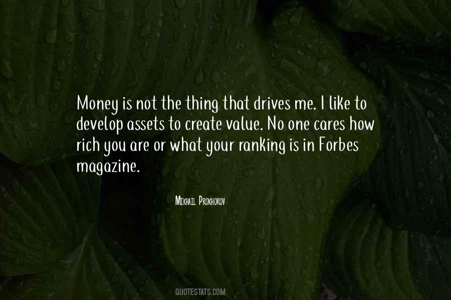 You Are Not Rich Quotes #1232094