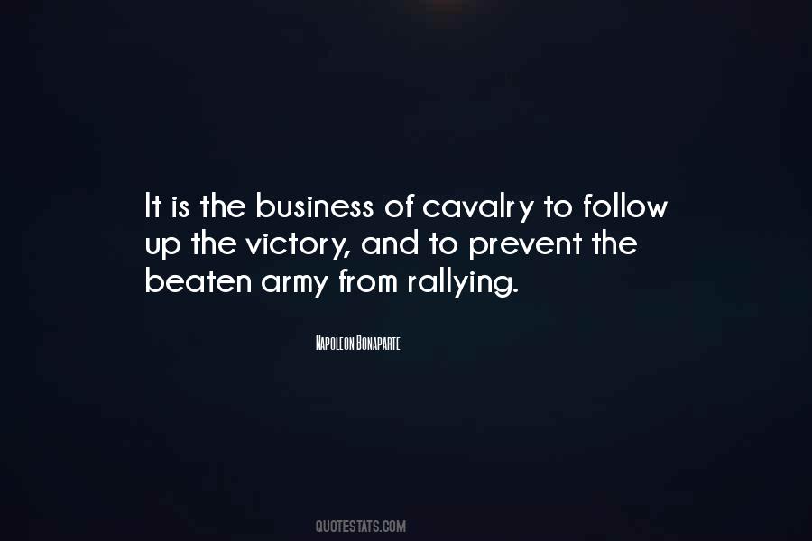 Quotes About Cavalry #1542953