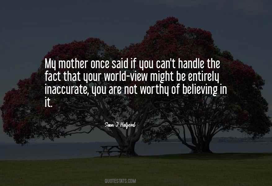 You Are Not Worthy Quotes #1446439