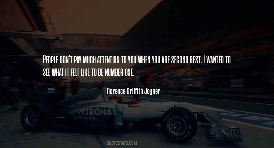 You Are Number One Quotes #629100