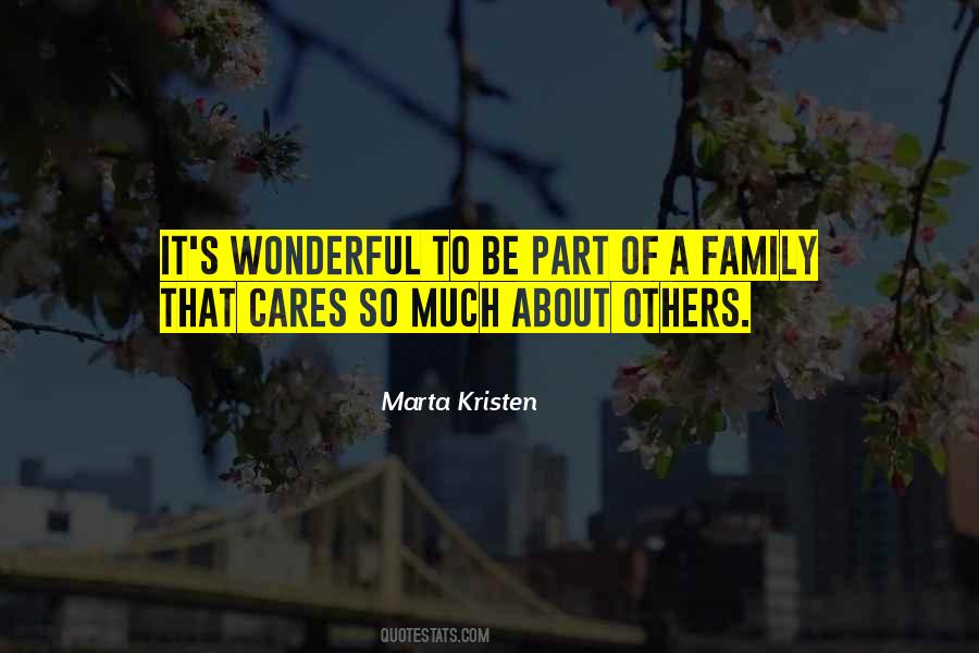 You Are Part Of Our Family Quotes #166482
