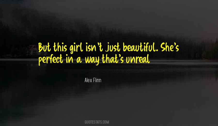 You Are Perfect Girl Quotes #672300