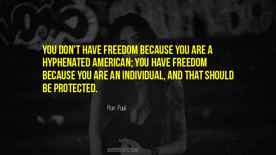 You Are Protected Quotes #1755922