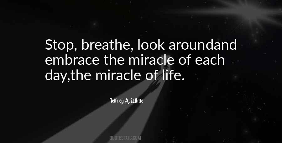 Quotes About The Miracle Of Life #1088196