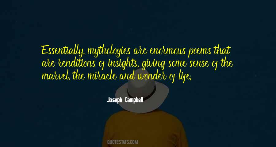 Quotes About The Miracle Of Life #112873