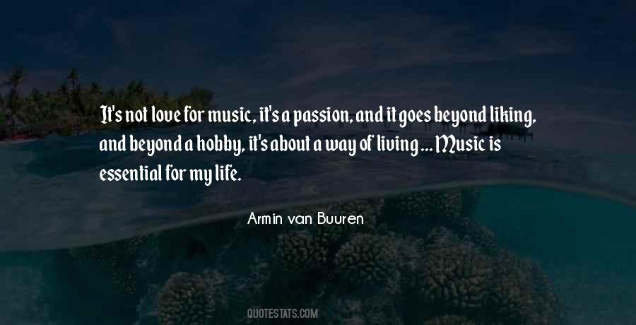 Quotes About Passion For Music #1069285