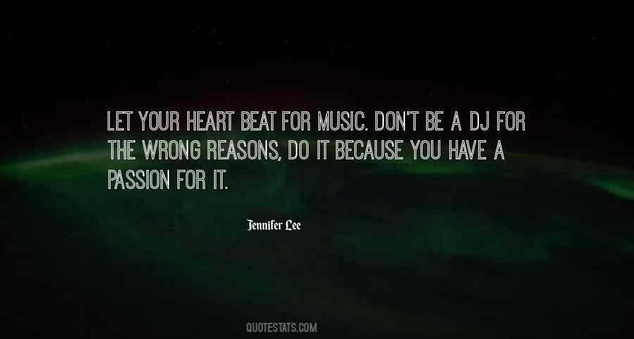Quotes About Passion For Music #1146263
