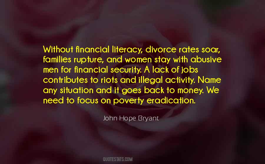 Quotes About Money And Poverty #1383473