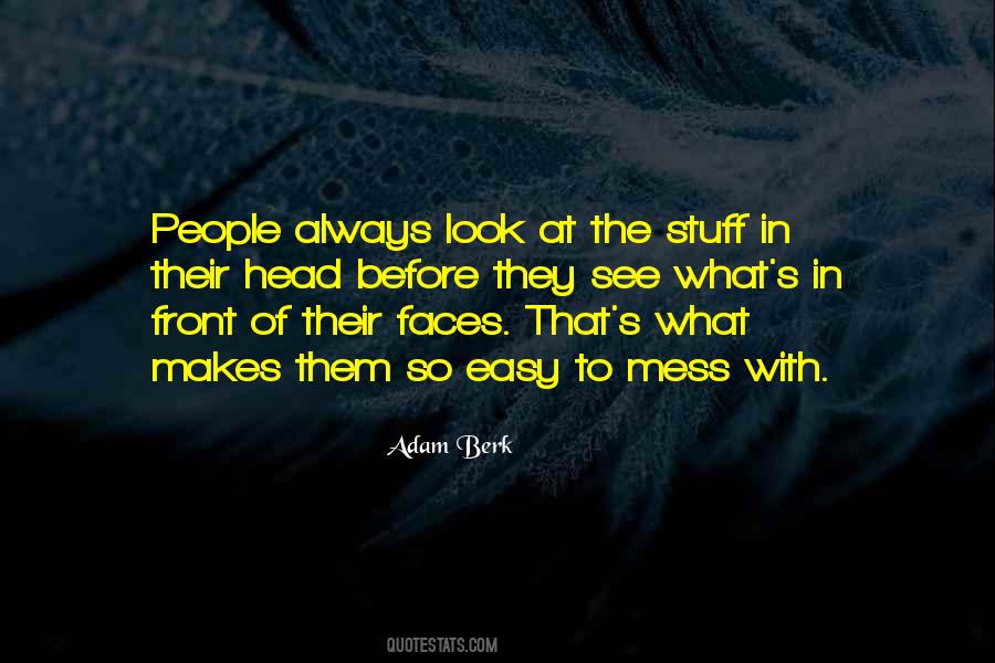 Quotes About People's Faces #211489