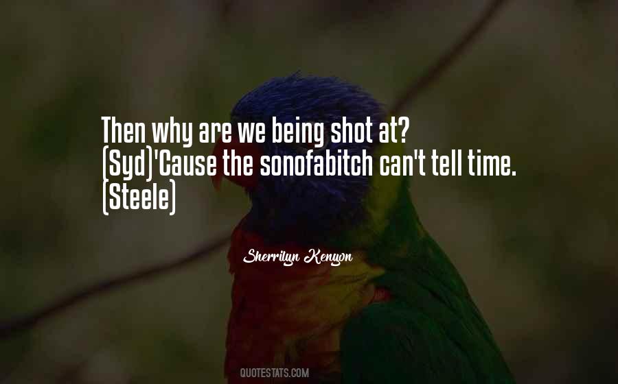 Quotes About Being Shot #1209218