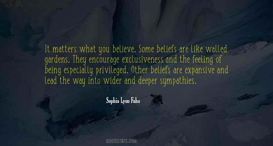 You Are What You Believe Quotes #140745