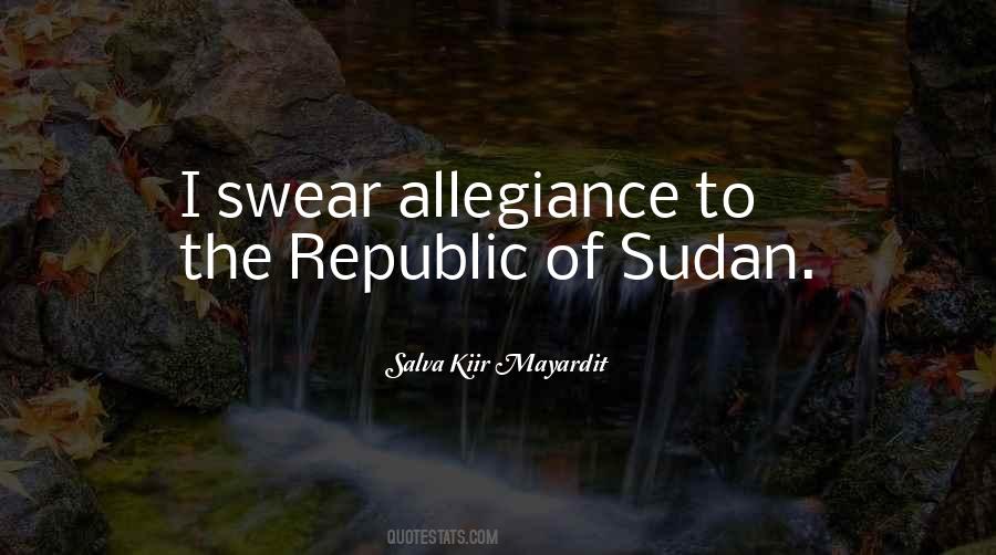 Quotes About Sudan #1436483
