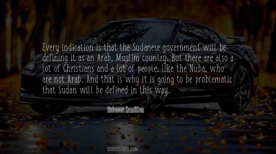 Quotes About Sudan #591223