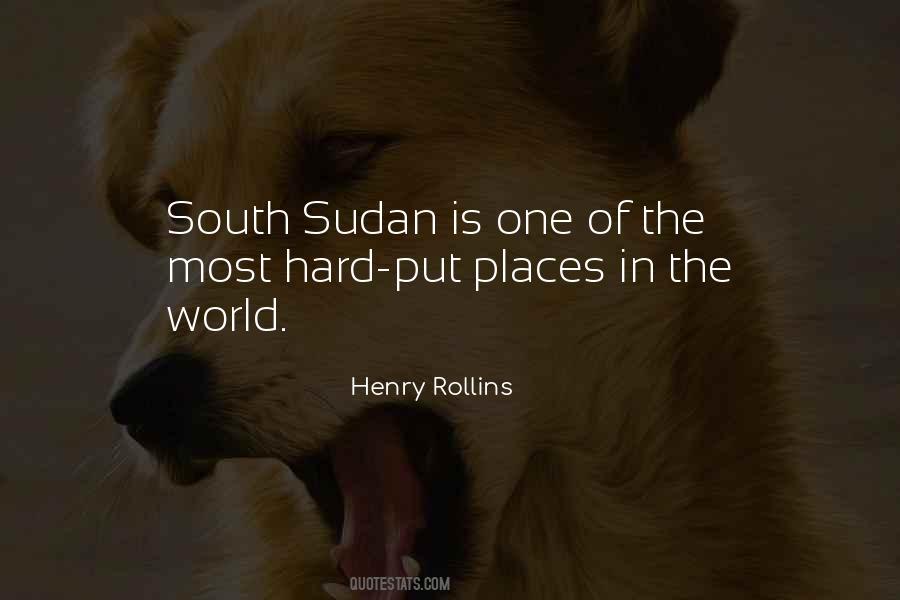 Quotes About Sudan #617017