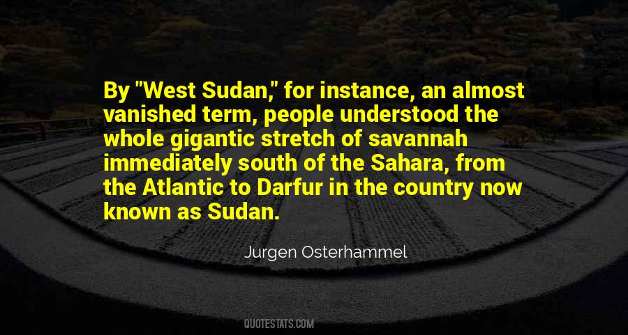 Quotes About Sudan #648550