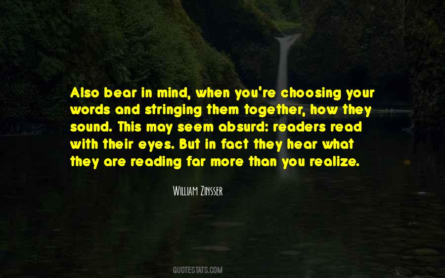 You Are What You Read Quotes #216852