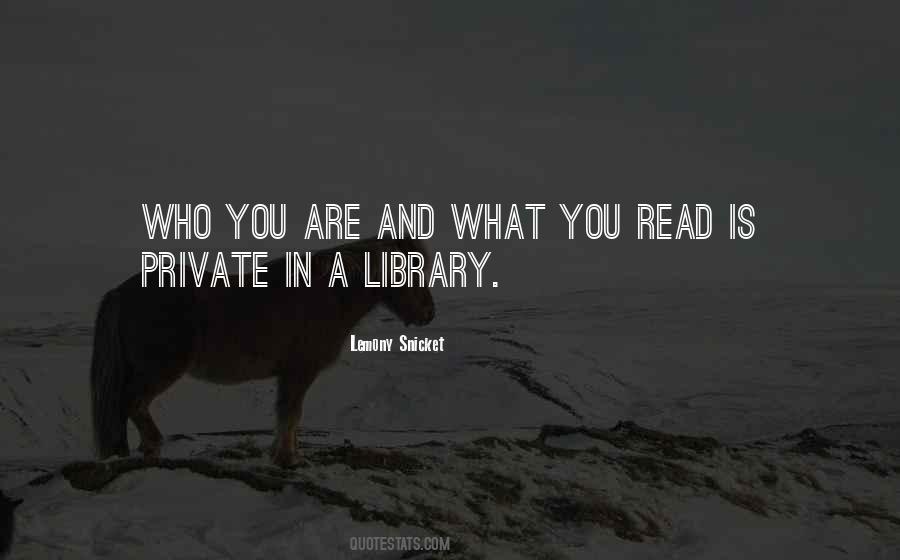 You Are What You Read Quotes #43747