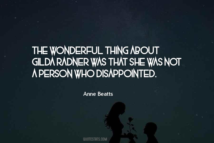 You Are Wonderful Person Quotes #302940