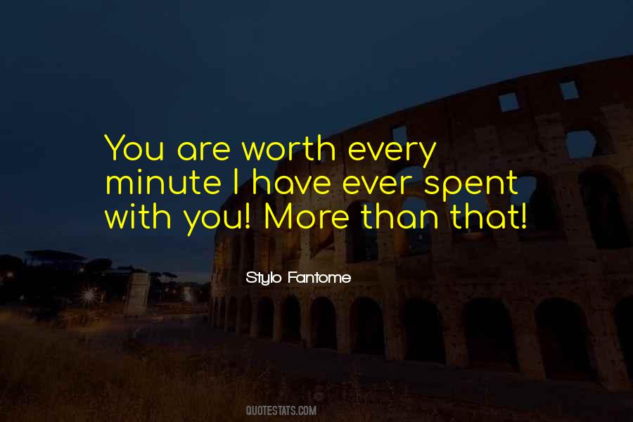 You Are Worth More Than Quotes #70538