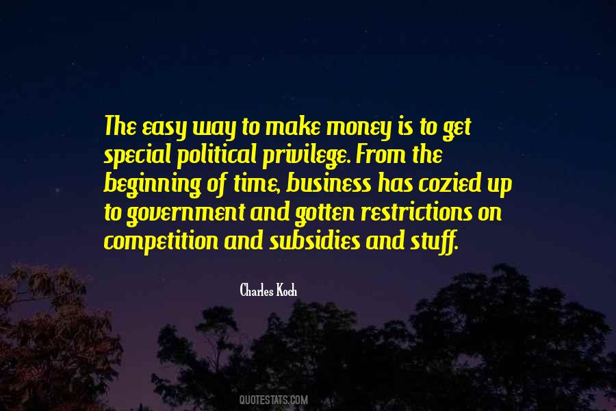 Quotes About Government Subsidies #1171318