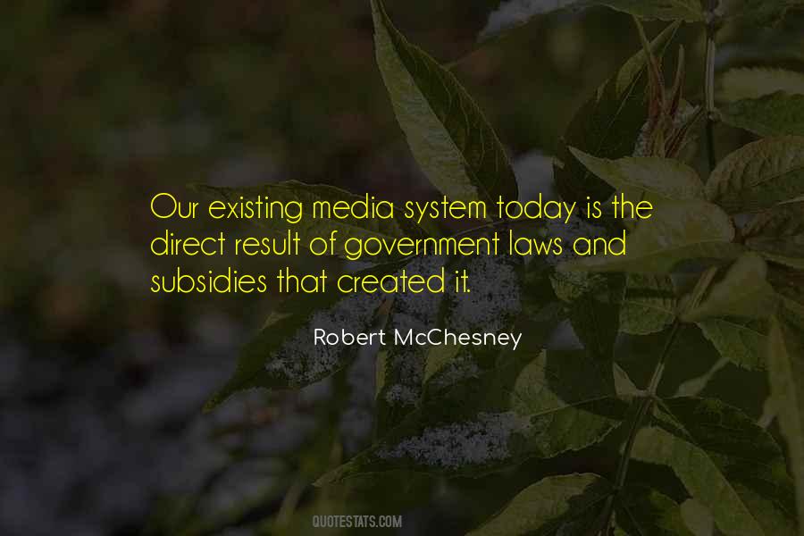 Quotes About Government Subsidies #1286734