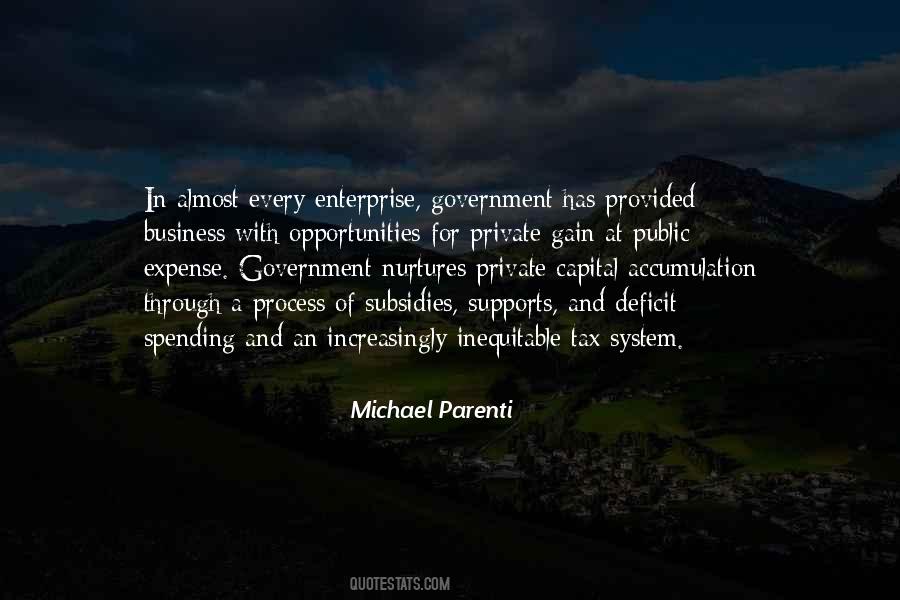 Quotes About Government Subsidies #713743