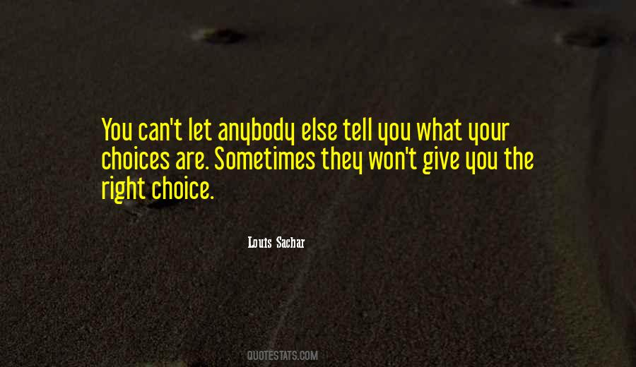 You Are Your Choices Quotes #358897
