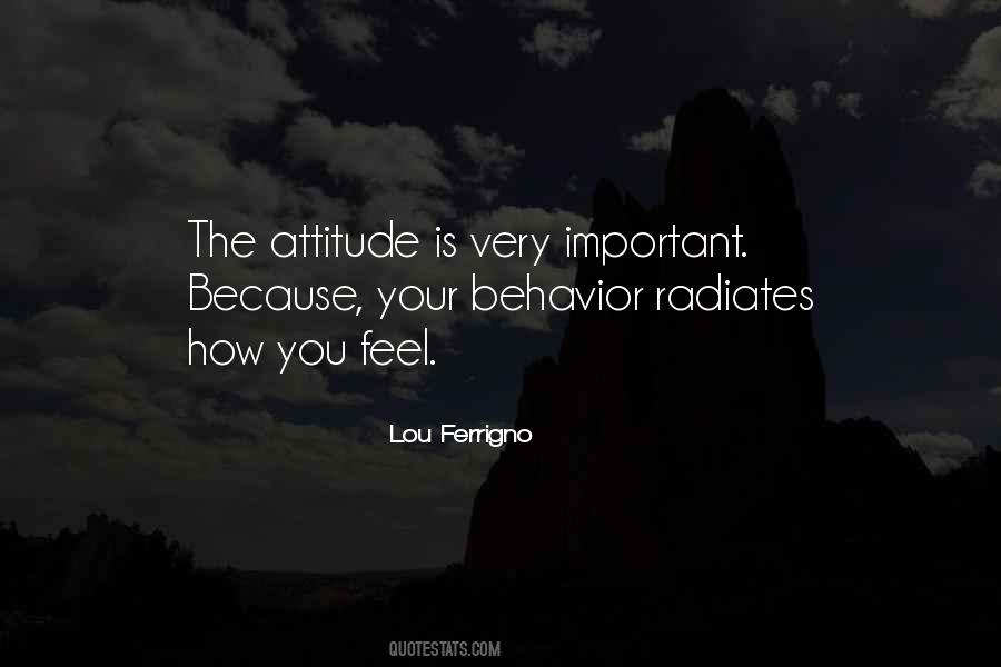 You Attitude Quotes #22166