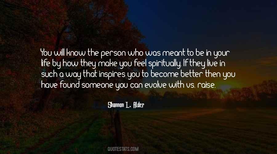 You Become A Better Person Quotes #1846141