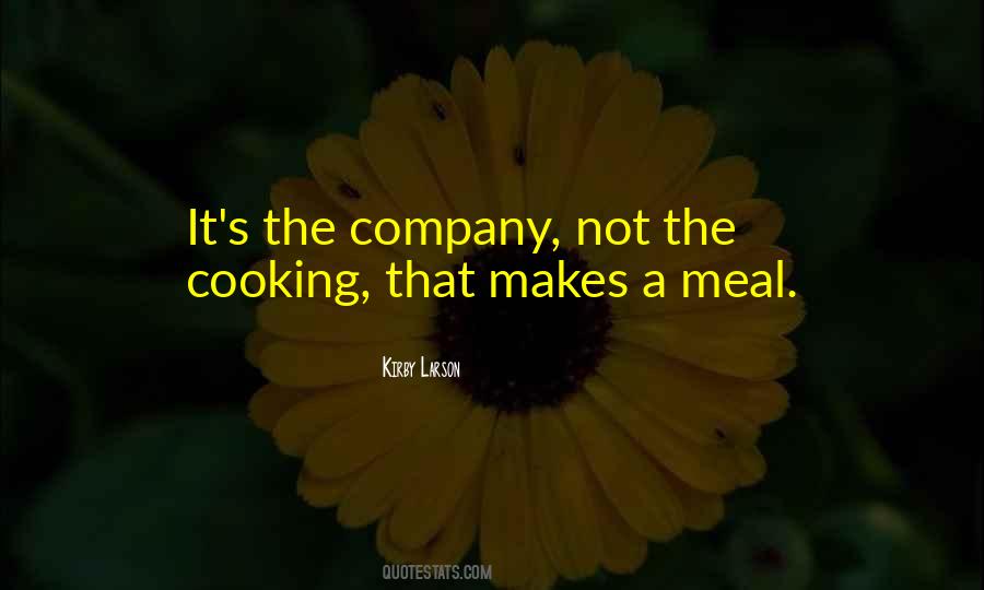 Quotes About A Meal #138732