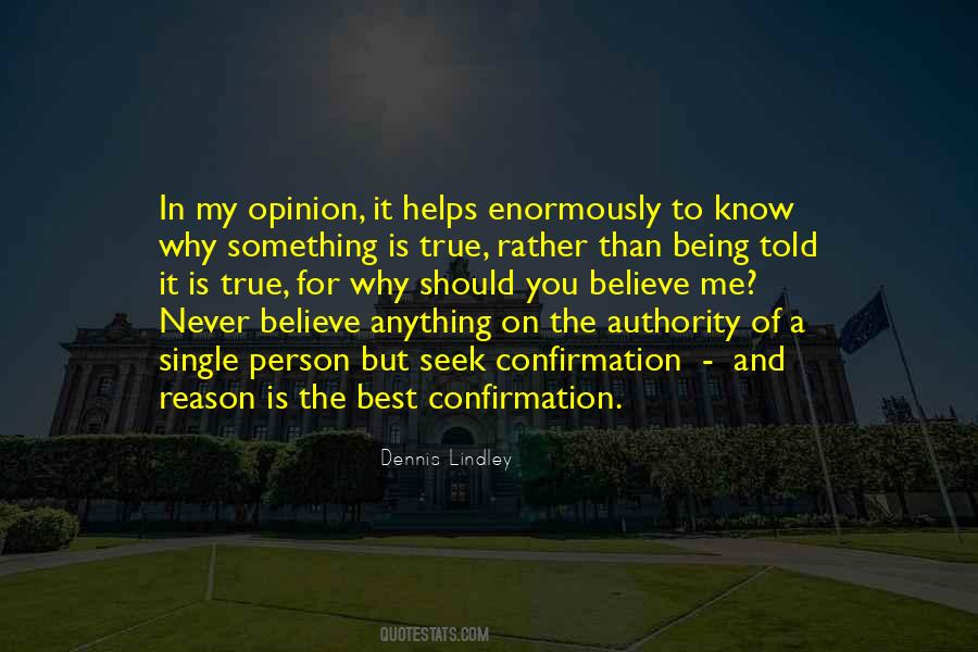 You Believe Me Quotes #1288690