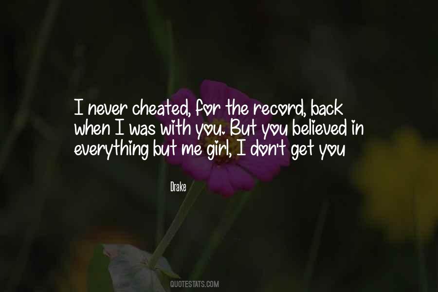 You Believed In Me Quotes #357336 You Believed In Me Quotes #357336