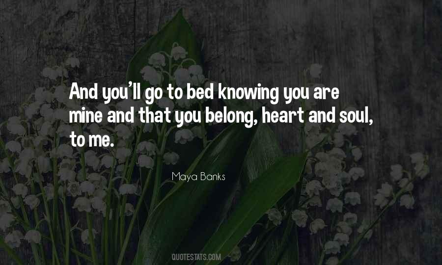You Belong To Me Quotes #223668