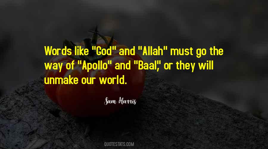 Quotes About Baal #1171485