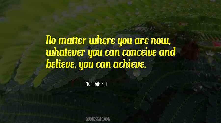 You Can Achieve Quotes #1107429