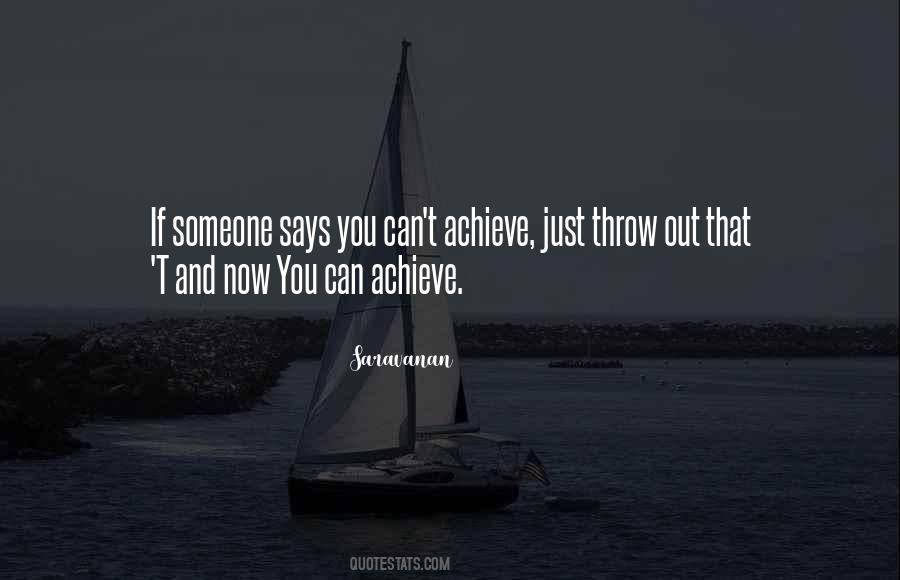 You Can Achieve Quotes #1229768